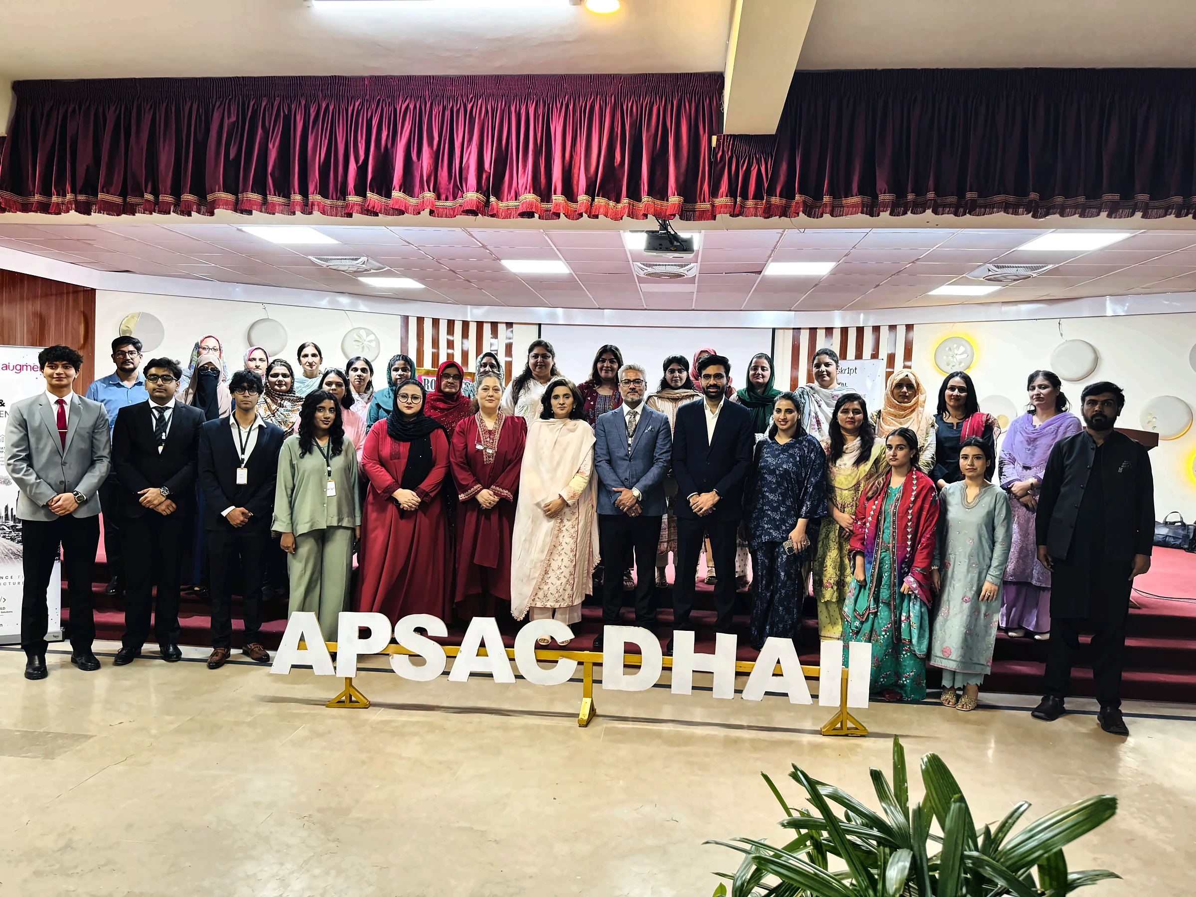 APS teachers and the skr1pt team after the AI enablement session at APSAC DHA II